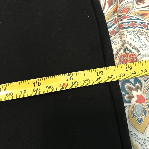 Ralph Lauren Classic Black Pencil Skirt with Back Zip Feature - Size S - Picture 7 of 9